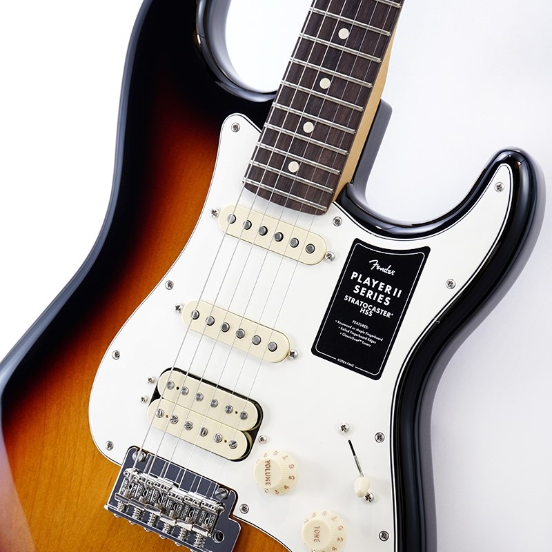 Fender MEX Player II Stratocaster HSS (3-Color Sunburst/Rosewood)【Fender The Spring Summer 2025 Campaign】 画像3