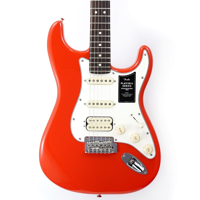 Fender MEX Player II Stratocaster HSS (Coral Red/Rosewood)【Fender The Spring Summer 2025 Campaign】 画像9