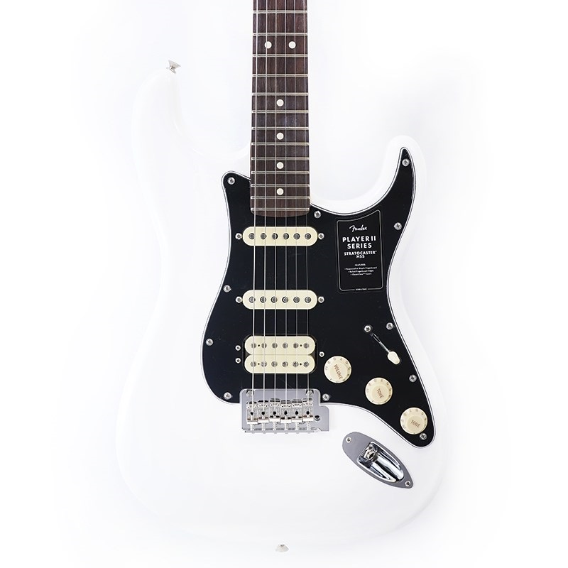 Fender MEX Player II Stratocaster HSS (Polar White/Rosewood)【Fender The Spring Summer 2025 Campaign】 画像9