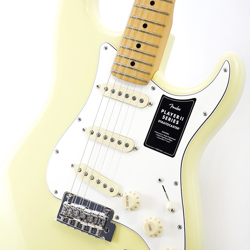 Fender MEX Player II Stratocaster (Hialeah Yellow/Maple)【Fender The Spring Summer 2025 Campaign】 画像3