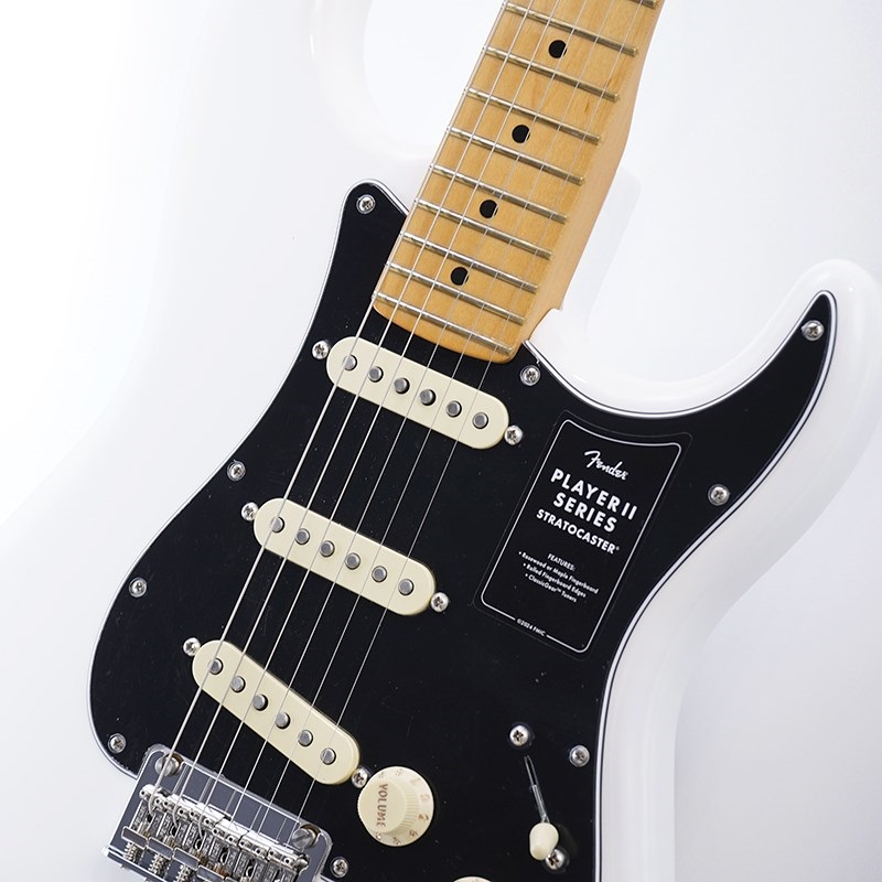 Fender MEX Player II Stratocaster (Polar White/Maple)【Fender The Spring Summer 2025 Campaign】 画像3