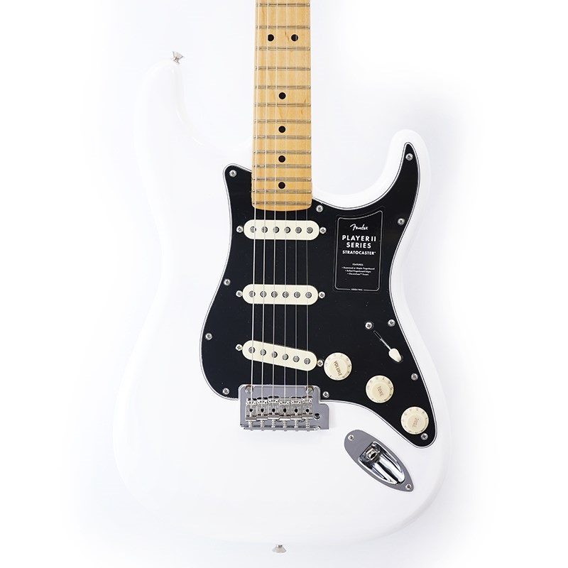 Fender MEX Player II Stratocaster (Polar White/Maple)【Fender The Spring Summer 2025 Campaign】 画像9