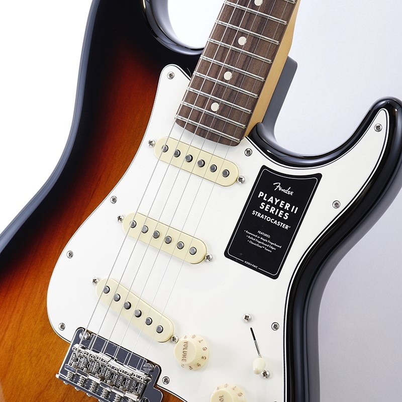 Fender MEX Player II Stratocaster (3-Color Sunburst/Rosewood)【Fender The Spring Summer 2025 Campaign】 画像3