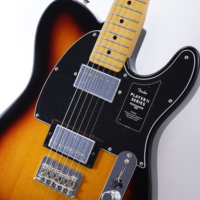 Fender MEX Player II Telecaster HH (3-Color Sunburst/Maple)【Fender The Spring Summer 2025 Campaign】 画像3