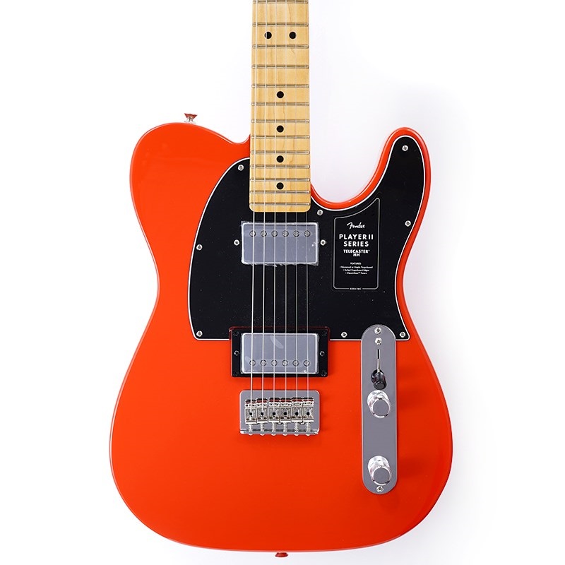 Fender MEX Player II Telecaster HH (Coral Red/Maple
