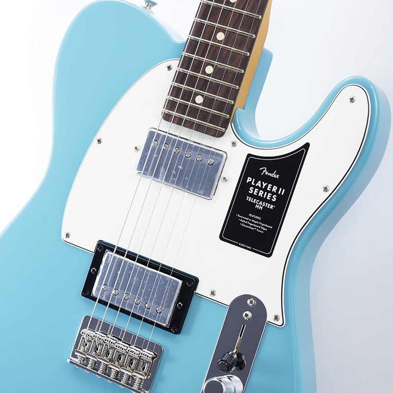 Fender MEX Player II Telecaster HH (Aquatone Blue/Rosewood