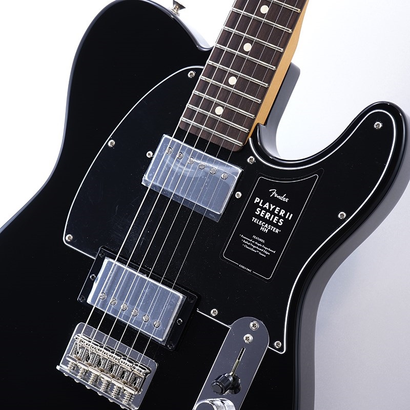 Fender MEX Player II Telecaster HH (Black/Rosewood)【Fender The Spring Summer 2025 Campaign】 画像3