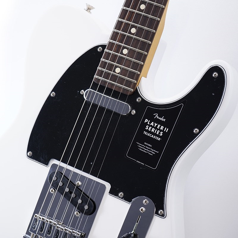 Fender MEX Player II Telecaster (Polar White/Rosewood)【Fender The Spring Summer 2025 Campaign】 画像3
