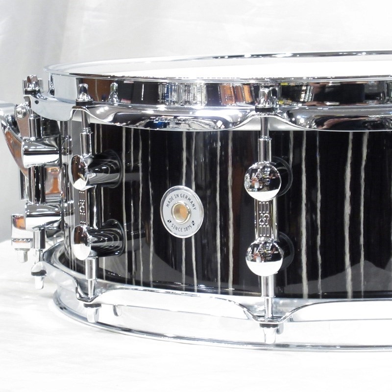 SONOR PL-1405SDW EBS [PROLITE Series Maple 14''×5'' / 2.3mm Power Hoop - エボニー・ホワイト・ストライプ] 画像3