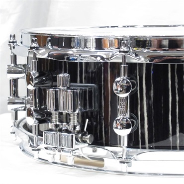 SONOR PL-1405SDW EBS [PROLITE Series Maple 14''×5'' / 2.3mm Power Hoop - エボニー・ホワイト・ストライプ] 画像4