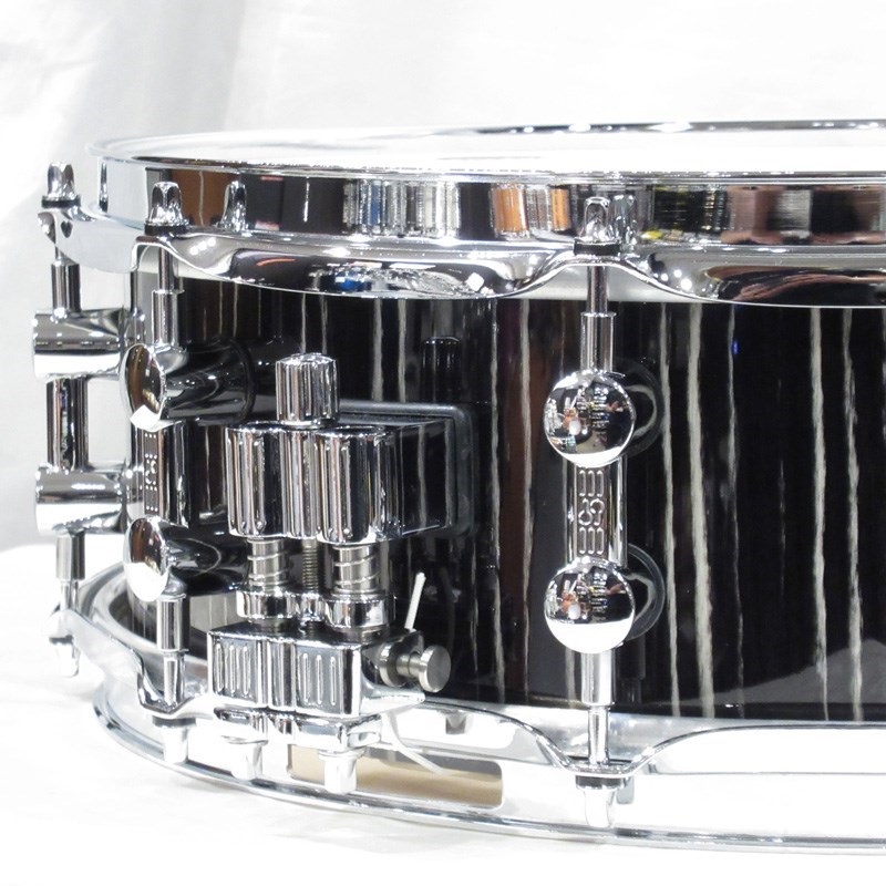 SONOR PL-1405SDW EBS [PROLITE Series Maple 14''×5'' / 2.3mm Power Hoop - エボニー・ホワイト・ストライプ] 画像4