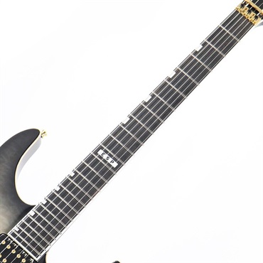 ESP E-II M-II QM Black Natural Burst新品同様 E-II M-II QM (Black Natural Burst) [SN.ES0411243] ｜イケベ