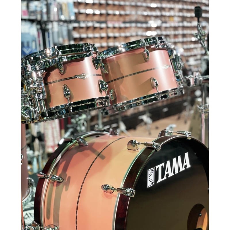 TAMA STAR Maple 4pc Set -Anika Nilles Custom Pink-[Anika Nilles Drum Clinic使用品/特注カラー/20BD・10TT・12TT・16FT] 画像3