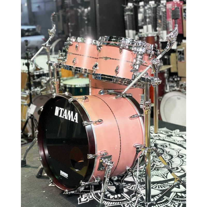 TAMA STAR Maple 4pc Set -Anika Nilles Custom Pink-[Anika Nilles Drum Clinic使用品/特注カラー/20BD・10TT・12TT・16FT] 画像4