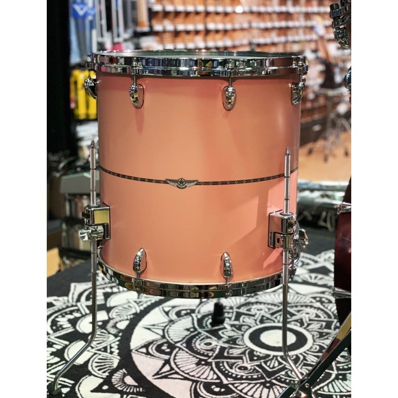 TAMA STAR Maple 4pc Set -Anika Nilles Custom Pink-[Anika Nilles Drum Clinic使用品/特注カラー/20BD・10TT・12TT・16FT] 画像6