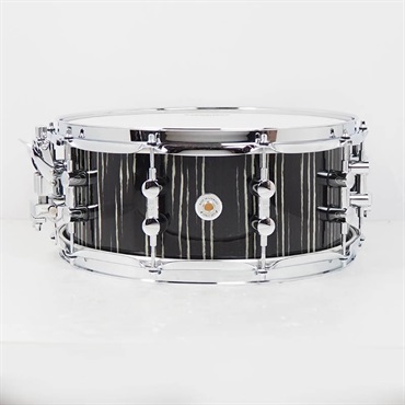SONOR PL-1406SDW EBS [PROLITE Series Maple 14×6 / 2.3mm Power Hoop - エボニー・ホワイト・ストライプ] 画像1