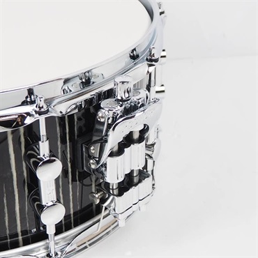 SONOR PL-1406SDW EBS [PROLITE Series Maple 14×6 / 2.3mm Power Hoop - エボニー・ホワイト・ストライプ] 画像5
