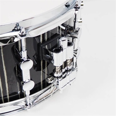 SONOR PL-1406SDW EBS [PROLITE Series Maple 14×6 / 2.3mm Power Hoop - エボニー・ホワイト・ストライプ] 画像6