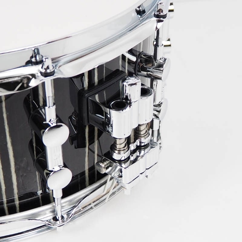 SONOR PL-1406SDW EBS [PROLITE Series Maple 14×6 / 2.3mm Power Hoop - エボニー・ホワイト・ストライプ] 画像6
