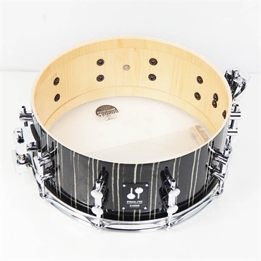SONOR PL-1406SDW EBS [PROLITE Series Maple 14×6 / 2.3mm Power Hoop - エボニー・ホワイト・ストライプ] 画像9