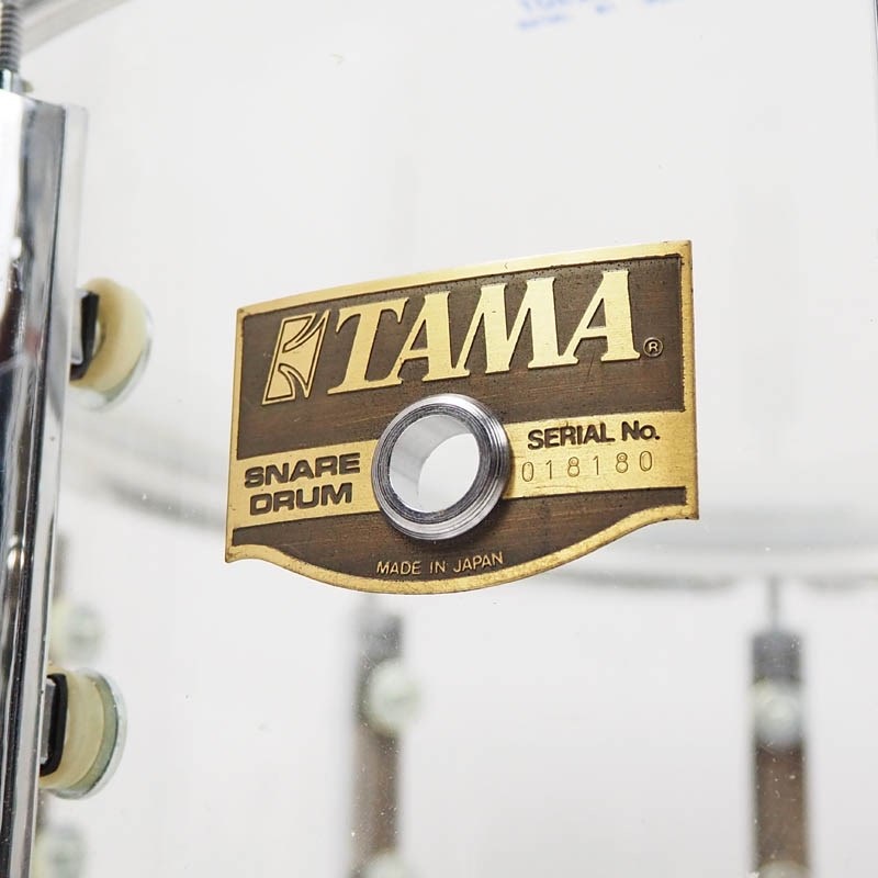 TAMA USED 中古 Early 90s ROCK STAR PRO Acrylic Snare 14×6.5 [Made In Japan] 画像2