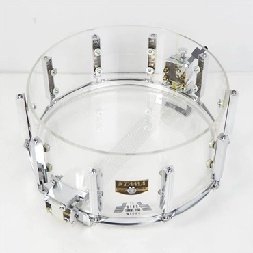 TAMA USED 中古 Early 90s ROCK STAR PRO Acrylic Snare 14×6.5 [Made In Japan] 画像9
