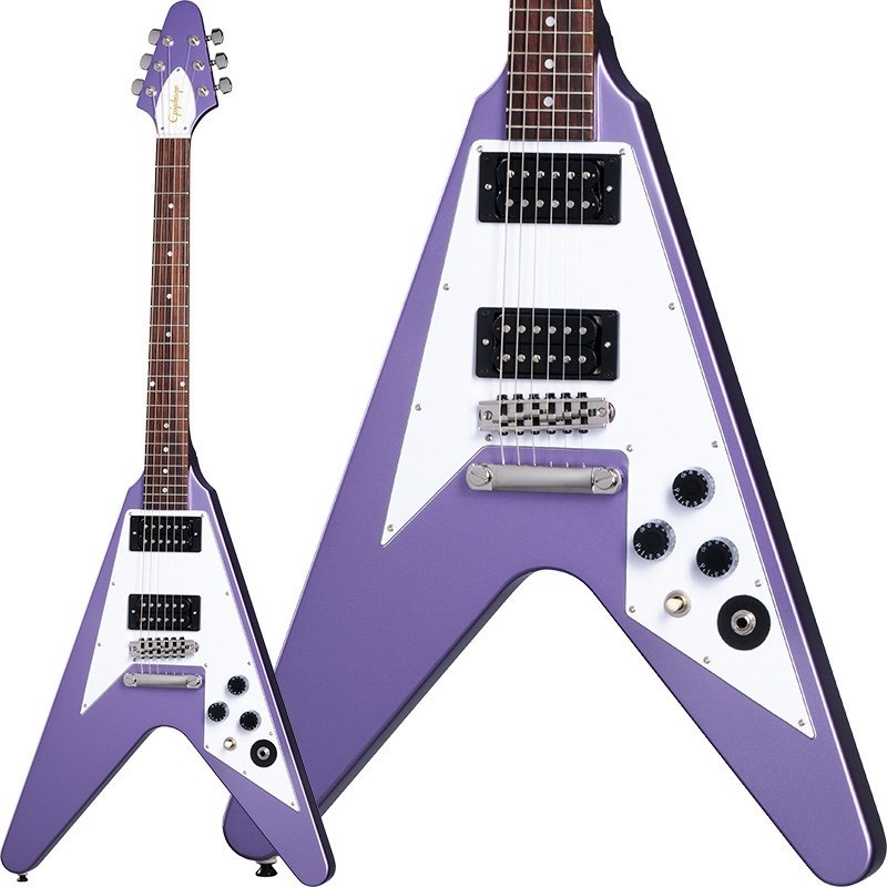 Epiphone Kirk Hammett 1979 Flying V (Purple Metallic)[特価] 画像1