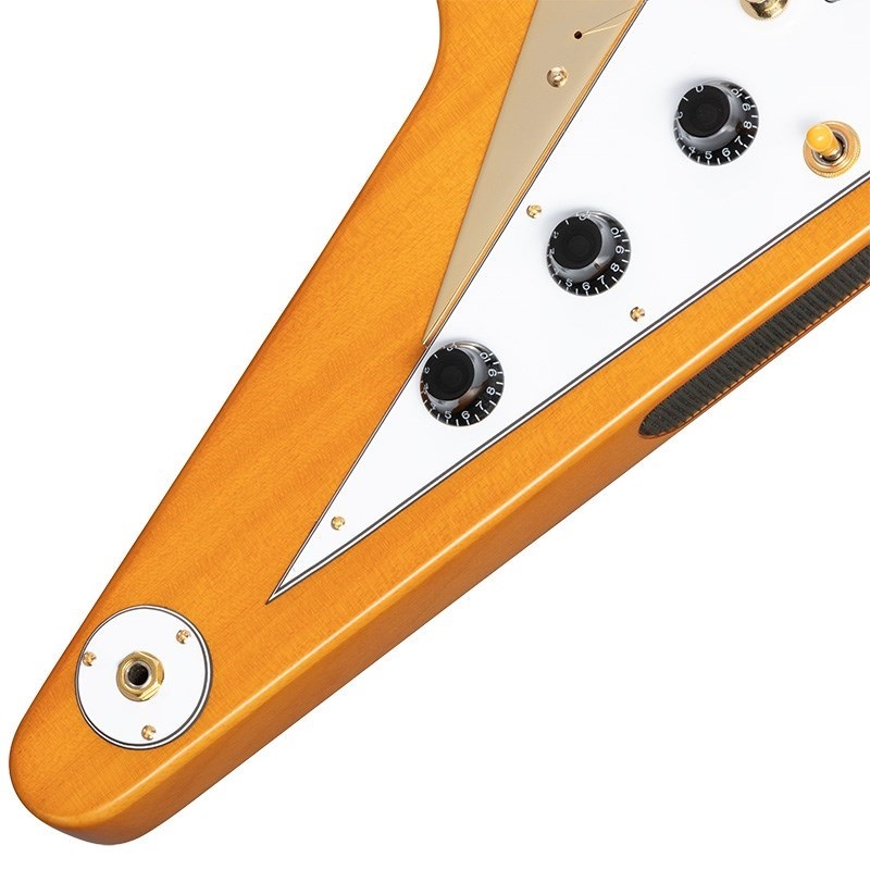 Epiphone 1958 Korina Flying V (Aged Natural/White Pickguard)[特価] 画像4