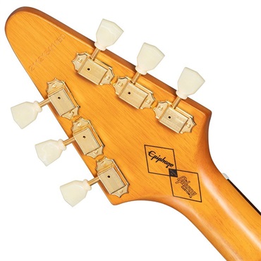 Epiphone 1958 Korina Flying V (Aged Natural/White Pickguard)[特価] 画像6