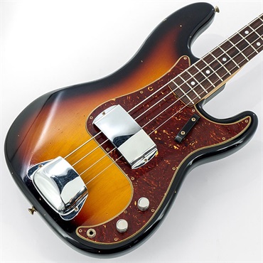 Fender Custom Shop 2024 Custom Collection Time Machine Series 1966 Precision Bass Journeyman Relic (3-Color Sunburst)【厳選BASS GEARセール】 画像7