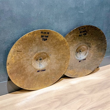 Bosphorus Gold Raw 掻き集める 17” ハイハット ペア