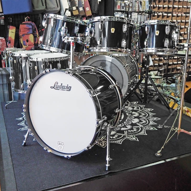 Ludwig Classic Maple 6pc Set -Sable Classic Coat- [Ludwig Roadshow Carter McLean Drum Clinic使用品/22BD・10TT・12TT・13TT・14FT・16FT] 画像2