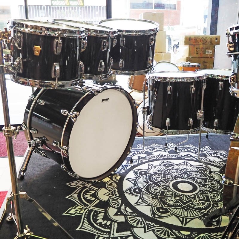 Ludwig Classic Maple 6pc Set -Sable Classic Coat- [Ludwig Roadshow Carter McLean Drum Clinic使用品/22BD・10TT・12TT・13TT・14FT・16FT] 画像8