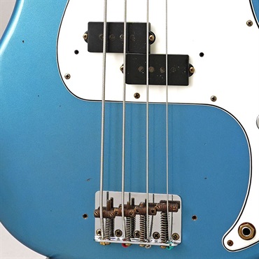 Fender Custom Shop 2024 Custom Collection Time Machine Series 1966 Precision Bass Journeyman Relic (Super Faded Aged Lake Placid Blue) 画像9
