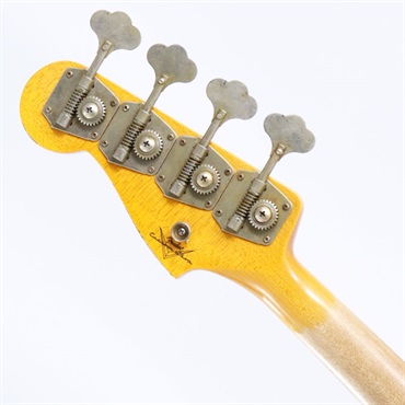 Fender Custom Shop 2024 Custom Collection Time Machine 1961 Jazz Bass Heavy Relic (Super Faded/Aged Bleached 3 Color Sunburst) 画像7