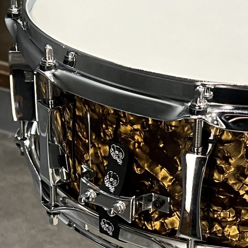 PORK PIE 8ply Maple Snare Drum 14×5 - Root Beer Pearl ｜イケベ楽器 