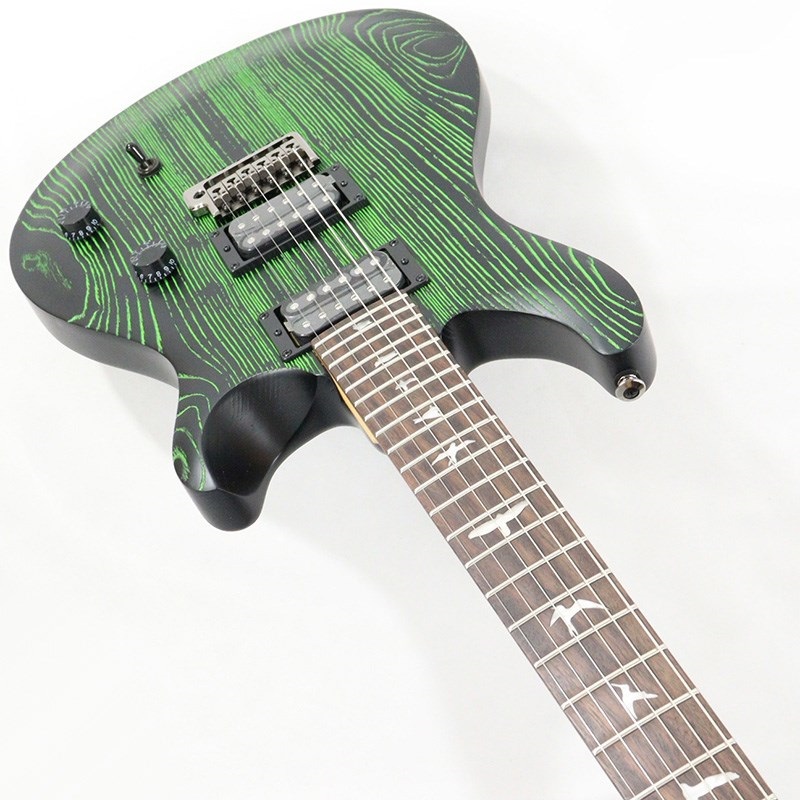 P.R.S. SE Swamp Ash CE 24 Sandblasted Limited Edition (Sandblasted Green) 画像4