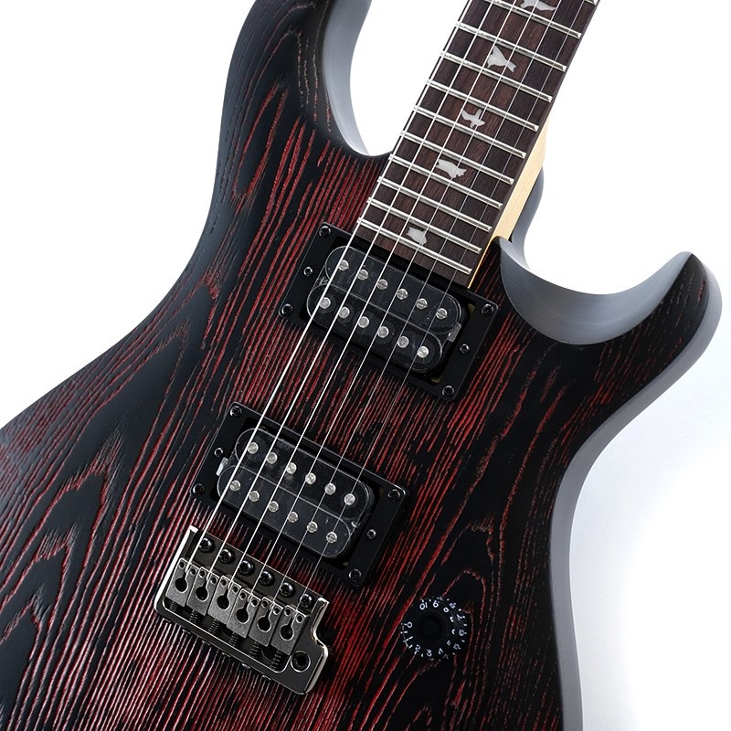P.R.S. SE Swamp Ash CE 24 Sandblasted Limited Edition (Sandblasted Red) 画像3