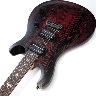 P.R.S. SE Swamp Ash CE 24 Sandblasted Limited Edition (Sandblasted Red) 画像5