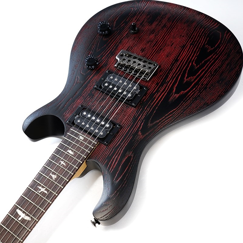 P.R.S. SE Swamp Ash CE 24 Sandblasted Limited Edition (Sandblasted Red) 画像5
