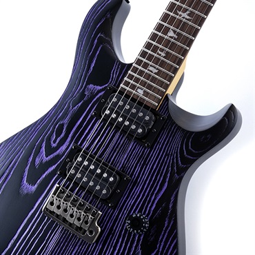 P.R.S. SE Swamp Ash CE 24 Sandblasted Limited Edition (Sandblasted Purple) 画像3