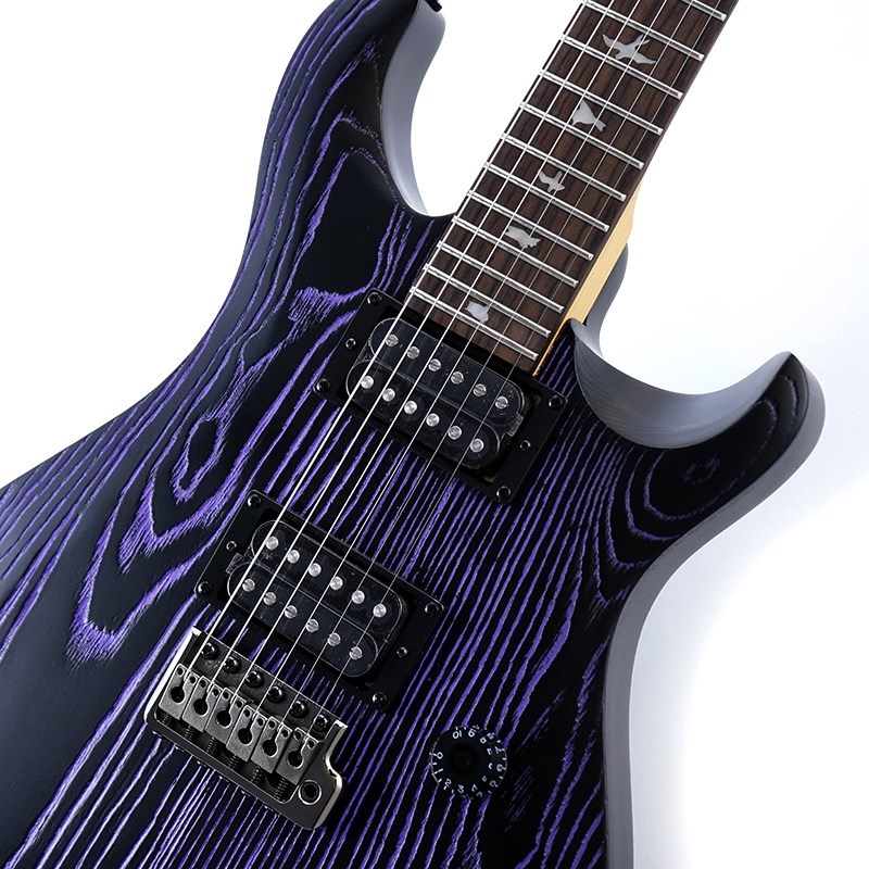 P.R.S. SE Swamp Ash CE 24 Sandblasted Limited Edition (Sandblasted Purple) 画像3