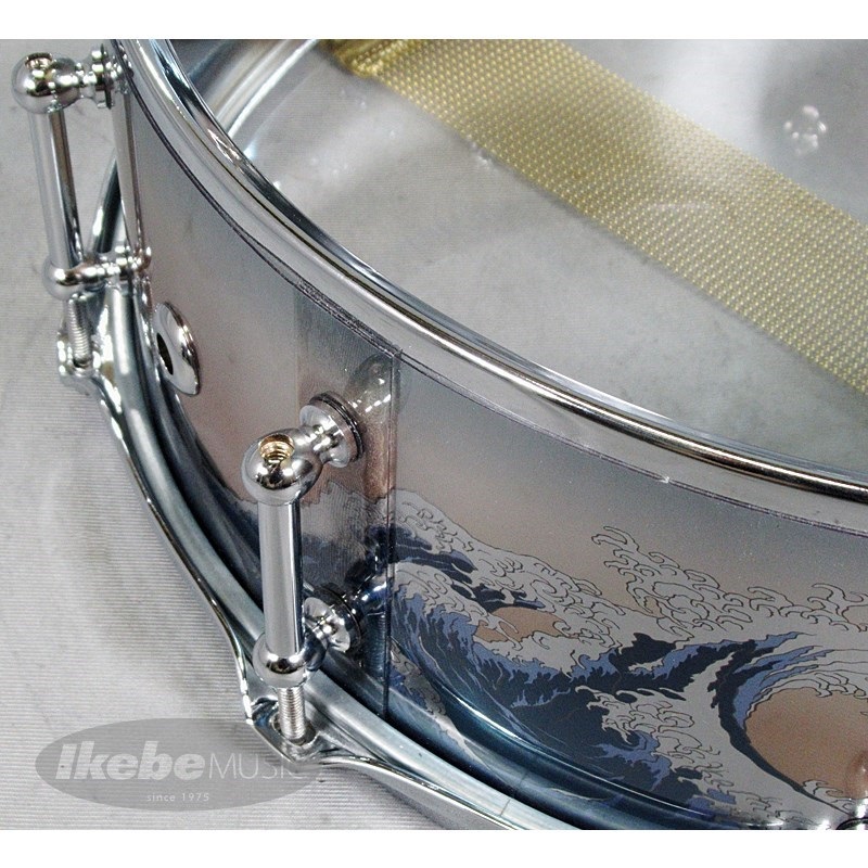 negi ドラムスネアフープ14インチ Negi Drums GNFJ-1450PI [1.2mm Steel 14''x5'' Snare Drum - 銀