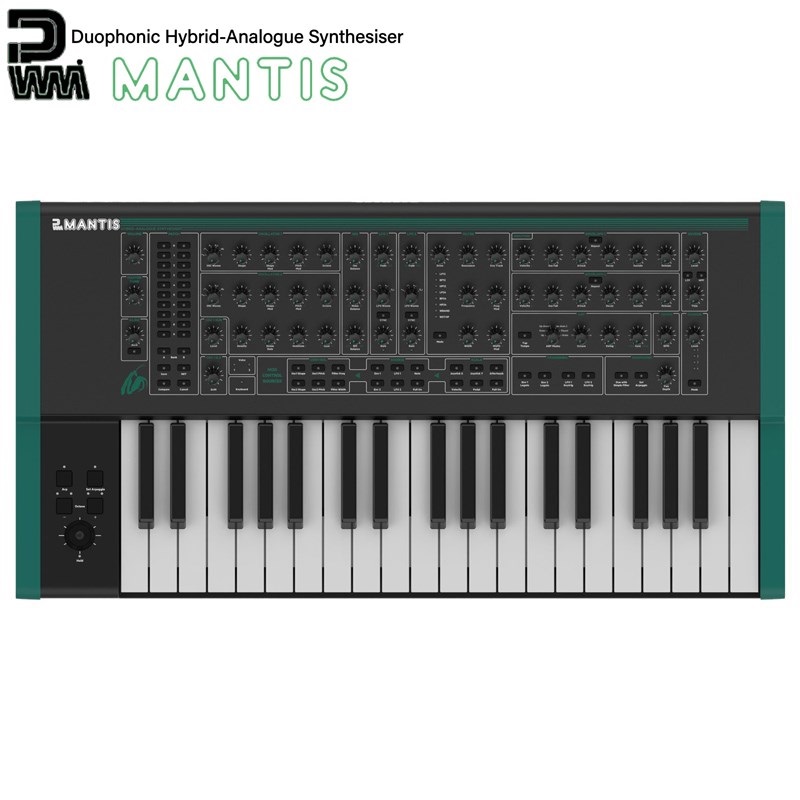 PWM Mantis（マンティス）デュオフォニック・ハイブリッド・アナログ・シンセサイザー 画像1