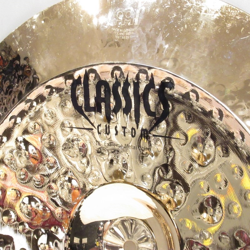 Piatto China Meinl 18" Classics Custom Extreme Metal - Bronzo B12 - Finitura Brillante