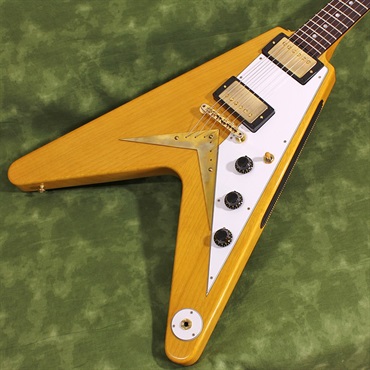 Gibson USED 中古 1958 Korina Flying V Reissue VOS Natural w/White Pickguard SN. 831296 画像2