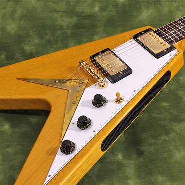 Gibson USED 中古 1958 Korina Flying V Reissue VOS Natural w/White Pickguard SN. 831296 画像3