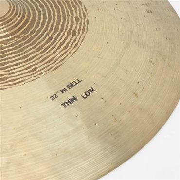 Zildjian USED 中古 K Constantinople Hi Bell Thin Low Ride 22 [2285g/リベットホールあり] 画像6