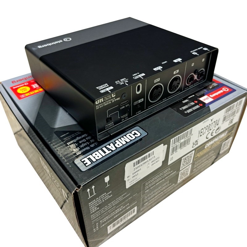 steinberg UR22C 本体＋イヤホンジャック変換プラグ steinberg UR22C 本体＋イヤホンジャック変換プラグ