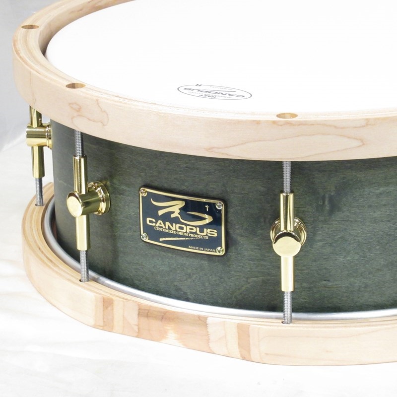 CANOPUS MO-1455WH [MO Snare Drum 14''×5.5'' w/WoodHoop